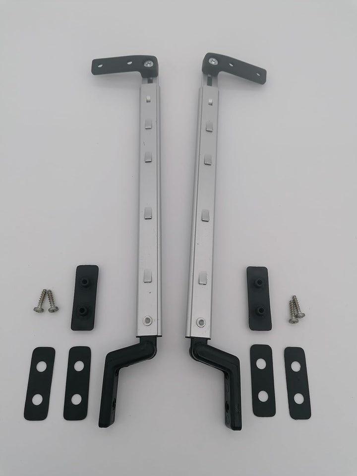 CR-MOESANCO® Kompass-Set rechts + Links für Wohnwagen, Arm für Wohnmobil-Fensterstütze, Hebestütze o