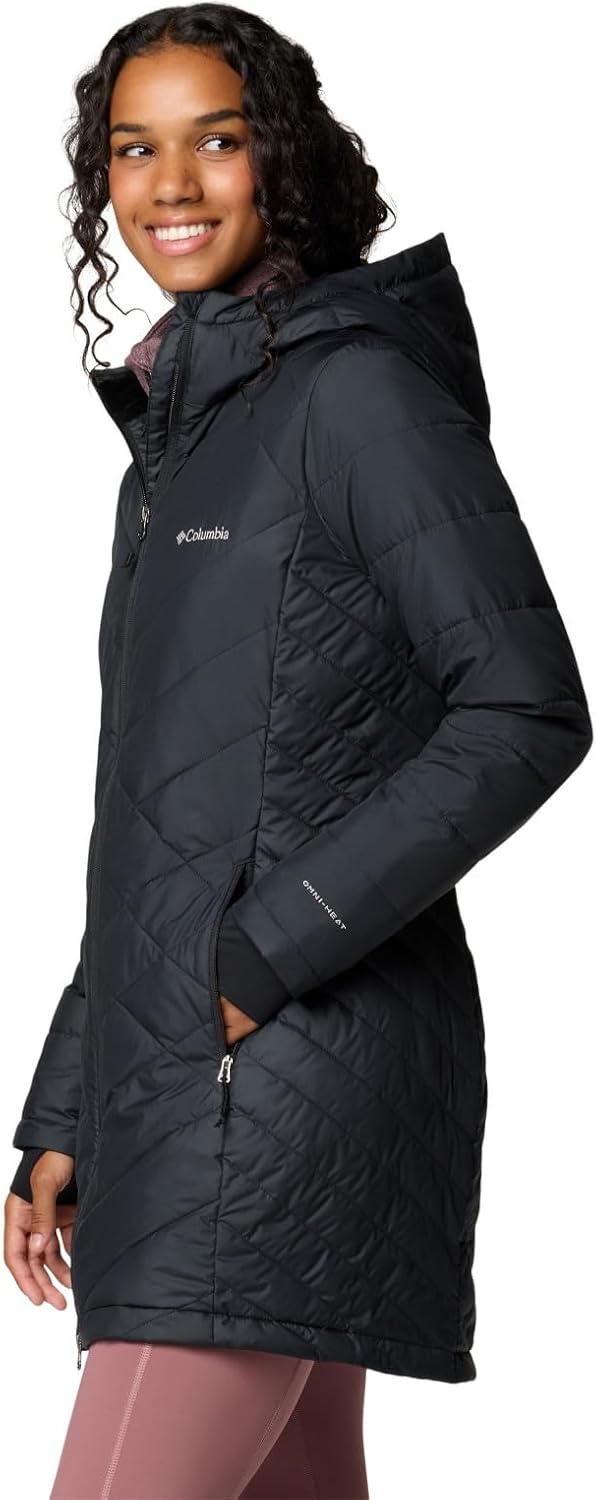 Columbia Damen First Generation Heavenly Long Hooded Jacket Heavenly Long Hooded Jacket (1er Pack) X