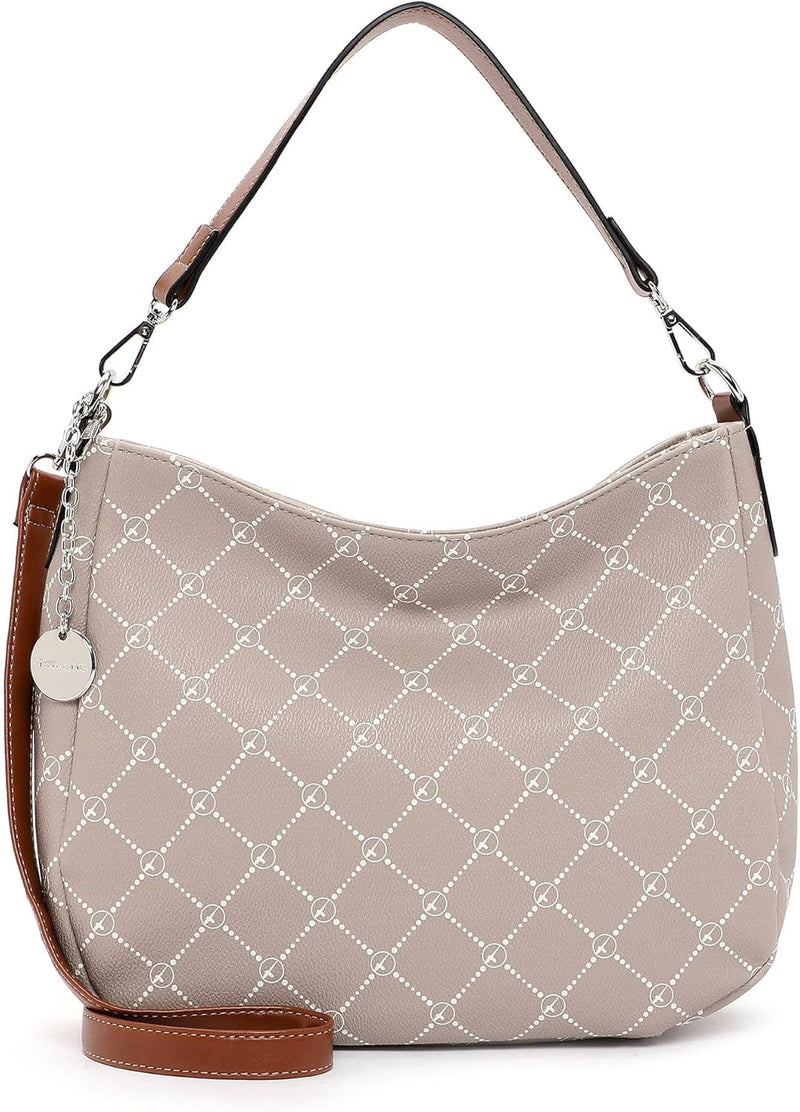 Tamaris Beutel TAS Anastasia 30901 Damen Handtaschen Print taupe 900 Einheitsgrösse Taupe 900, Einhe