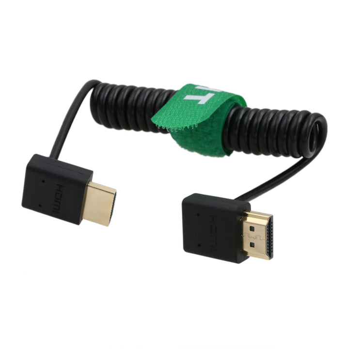 HangTon HDMI 4K 8K 60p UHD Aufgespult Kabel für ATOMOS Shinobi Portkeys BM5 FEELWORLD Blackmagic Vid