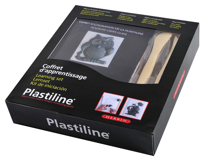 Herbin 8750T - Lernset für Plastilin, 2-sprachig französisch / englisch, 1 Set Spanisch / Deutsch, S