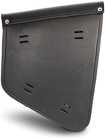 BS-Motoparts Satteltasche für Kawasaki Vulcan S Indiana Schwarz Links