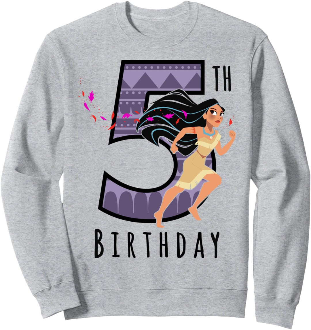 Disney Pocahontas Fifth Birthday Portrait Sweatshirt