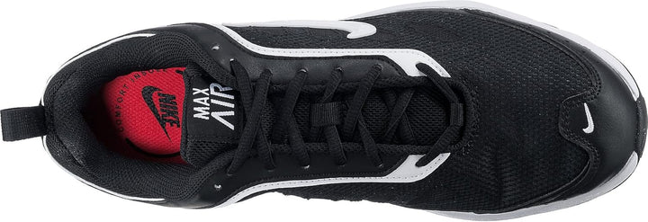 Nike Herren Air Max Ap Sneaker 38.5 EU Black White Black Bright Crims, 38.5 EU Black White Black Bri