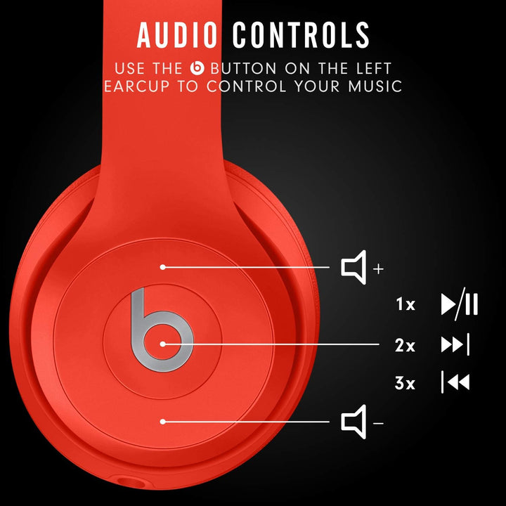Beats Solo3 Wireless Kopfhörer - Rot Red, Red