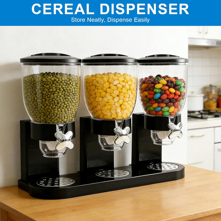 Cereal Dispenser Countertop 2L, Luftdichter Müslispender für die Organisation des Küchenvorratsraums