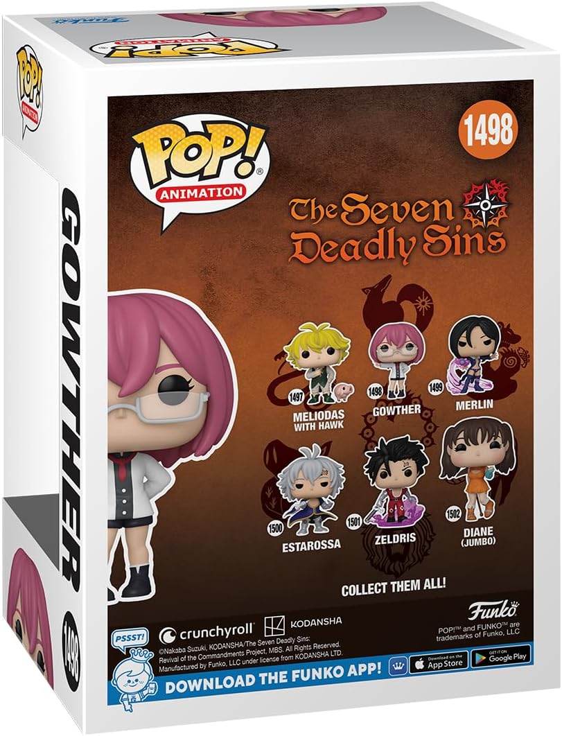 Funko POP! Anime: Seven Deadly Sins - Gowther - Sammelfigur aus Vinyl - Offizielle Merchandise - Spi