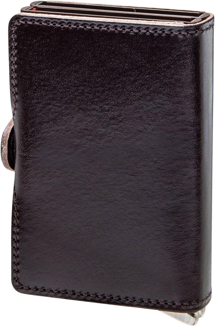 Secrid Premium Kollektion Twinwallet Dusk 10 cm - Dark Brown Braun Einheitsgrösse, Braun Einheitsgrö