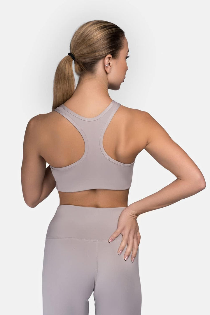 Lonsdale Frauen Sport-BH WARDOUR, M Grey/White