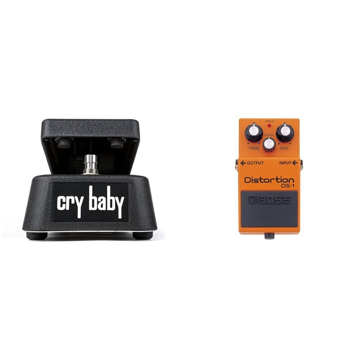 Jim GCB95 Dunlop Original Crybaby-Pedal & BOSS DS-1 Distortion Effects Pedal, Klassischer Klang für