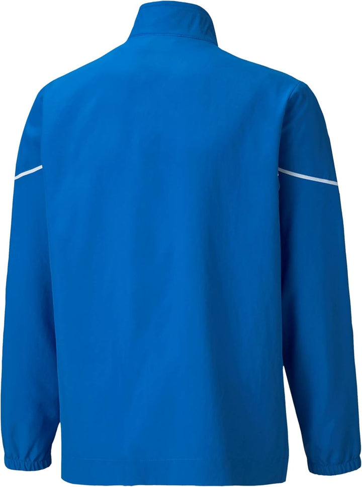 PUMA Unisex Kinder Teamrise Sideline Jacket Jr Trainingsjacke 140 Electric Blue Lemonade-Puma Black,