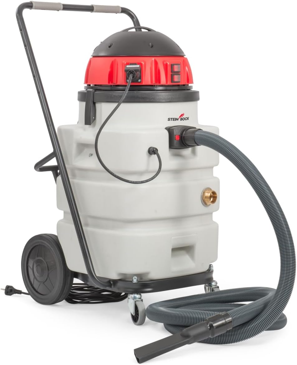 Steinbock Pumpsauger | 900 W-Pumpe | 85 l Behältervolumen | chemikalienbeständiger Behälter | leistu