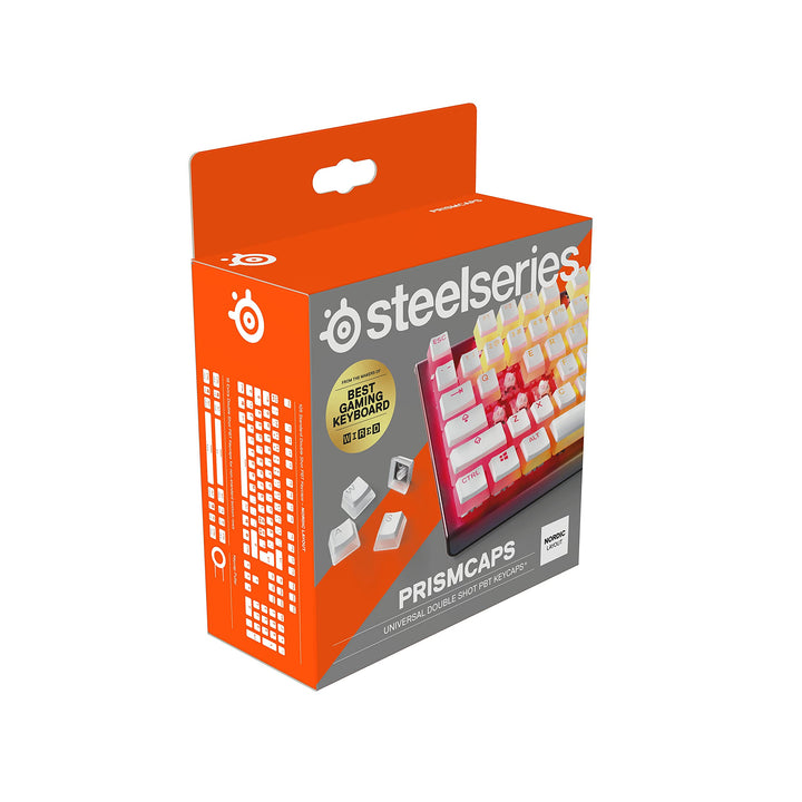 SteelSeries PrismCaps – Double-Shot-Tastenset mit „Pudding“-Optik – Kompatibilität mit allen gängige