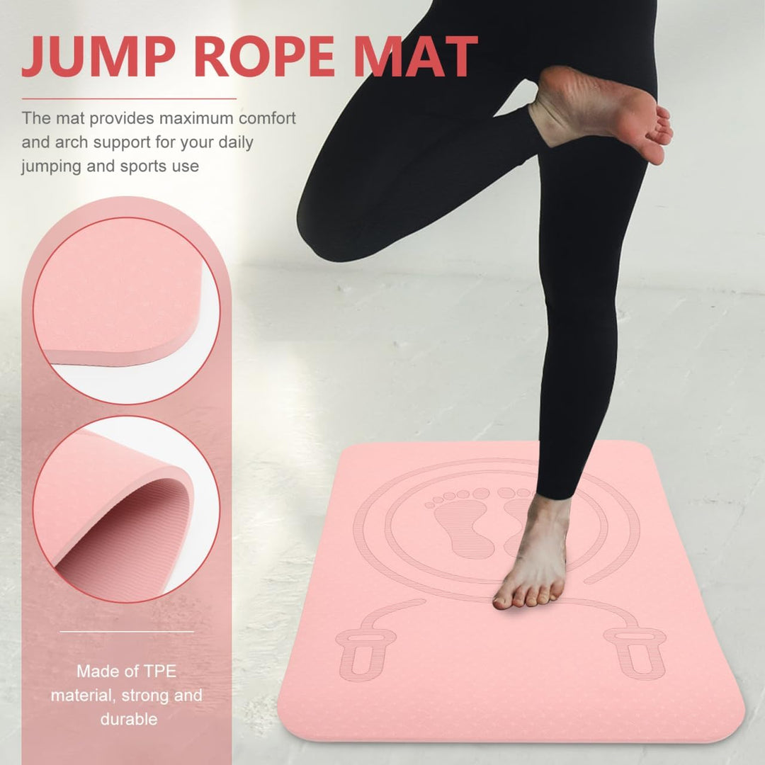 Sprungmatte gymnastikmatten turnmatten Arbeit von zu Hause aus Fitness Springseilteppich schlagschnu