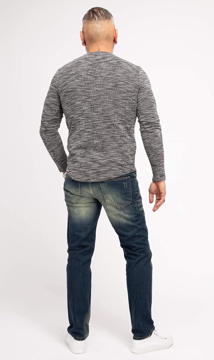 Indumentum Jeans Herren Regular Fit Hose 29W / 30L Dunkelblau - Ir502, 29W / 30L Dunkelblau - Ir502