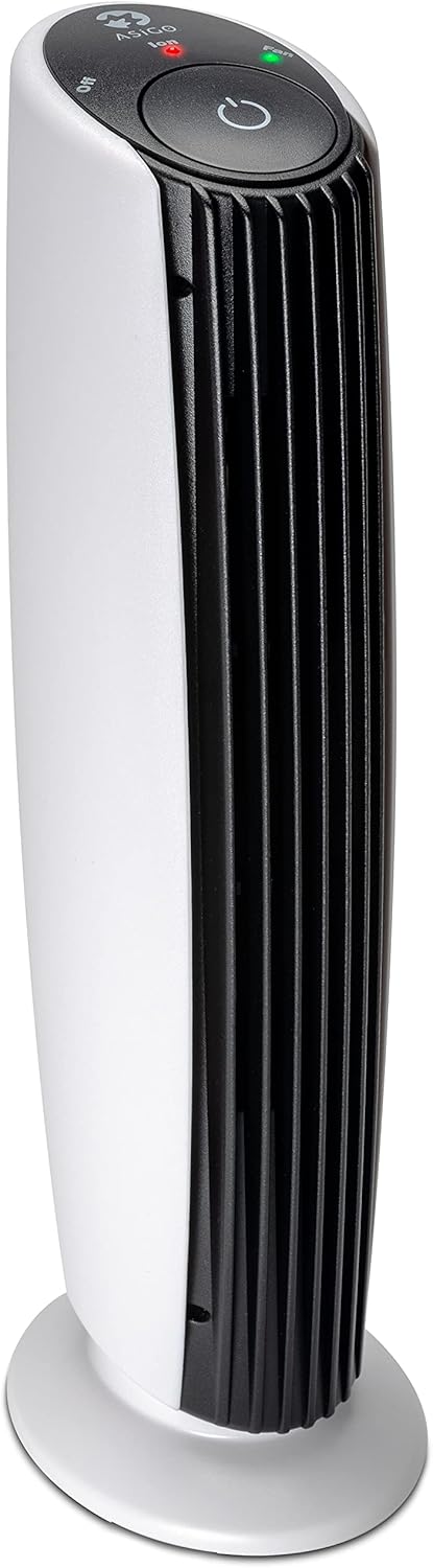 ASIGO® Luftreiniger Allergiker Ohne Filter | Luftionisator mit Zwei Modi | Luft Ionisierer für Aller