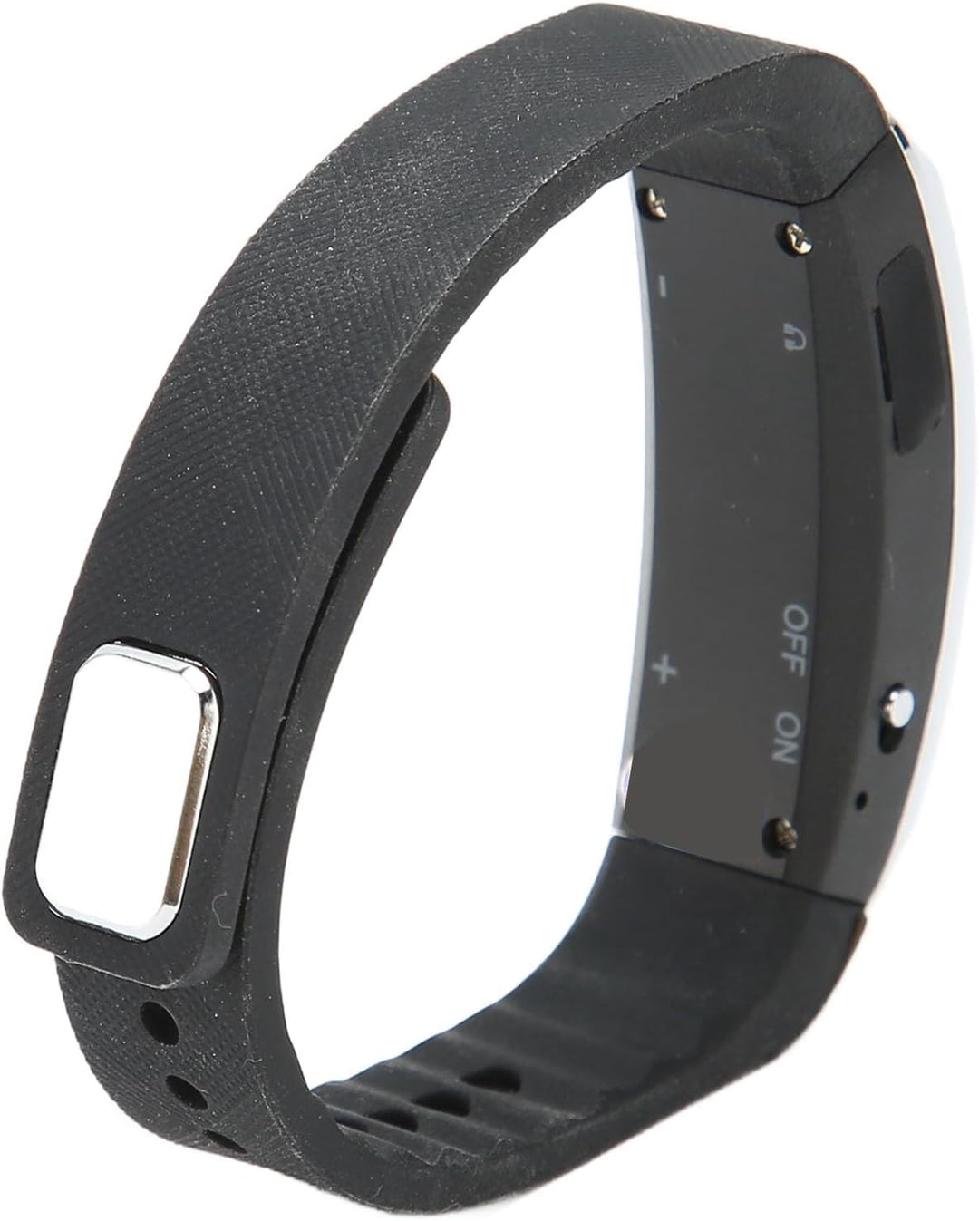 Diktiergerät-Uhr mit Rauschunterdrückung, Sprachaktivierung und Musik-Player, Tragbares Rekorder-Arm