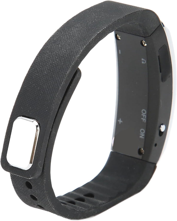 Diktiergerät-Uhr mit Rauschunterdrückung, Sprachaktivierung und Musik-Player, Tragbares Rekorder-Arm