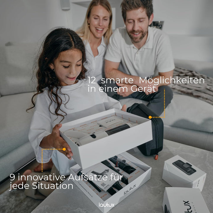 Turbotastic Pro 2 Handstaubsauger – 120W, 18.000Pa, bis 60 Min Laufzeit, HEPA-Filter, LED-Display, 4