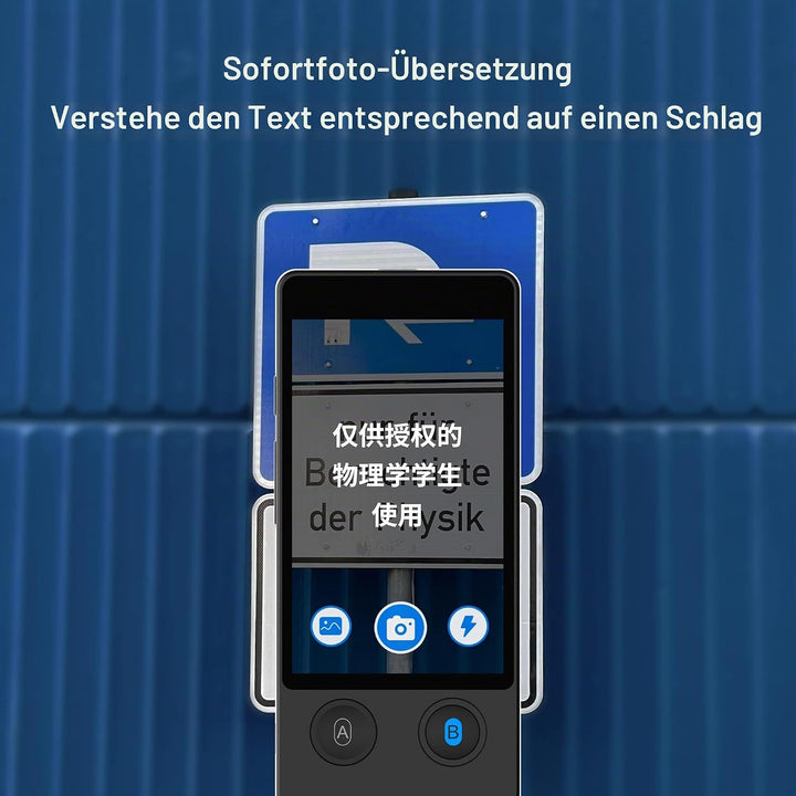 ANFIER Offline Sprachübersetzer [Neuester AI-Sprachübersetzer - W12] 144 Sprachen und Akzente mit 3,