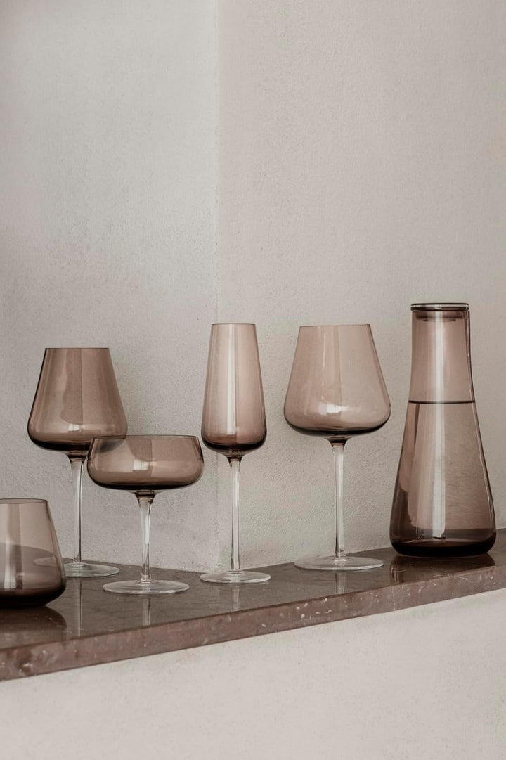 Blomus Set 4 Trinkgläser -BELO- Coffee, 64296, Coffee