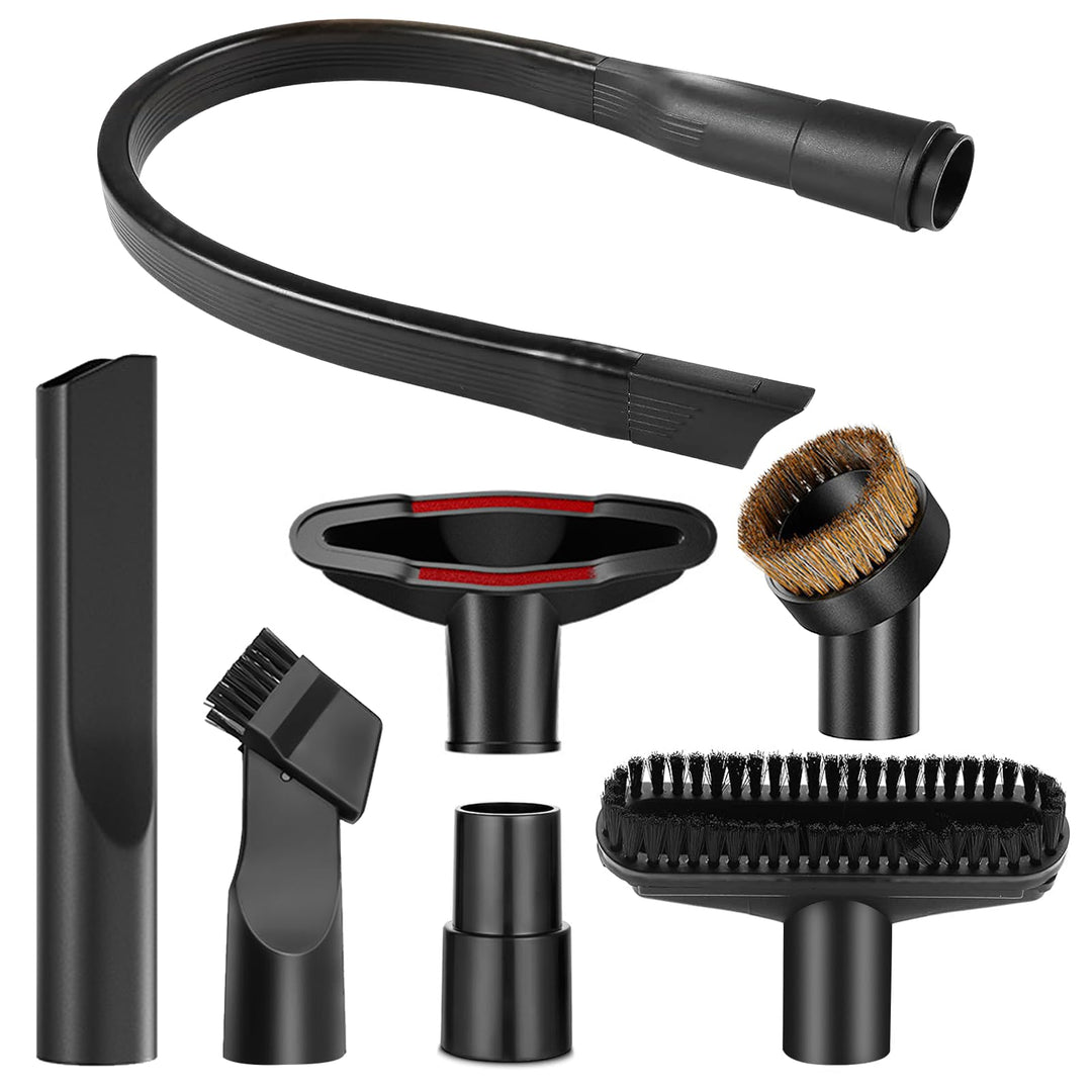 PIWOSGOL7Stk Staubsauger Düsen Set, Universal Staubsauger Aufsätze Vakuum Aufsätze Reinigungs-Set mi