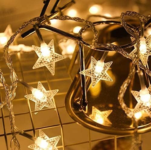 Moskitonetz für Betthimmel 4-Eck-Pfosten Vorhänge Betthimmel Elegantes Moskitonetz-Set mit 100 LED-S