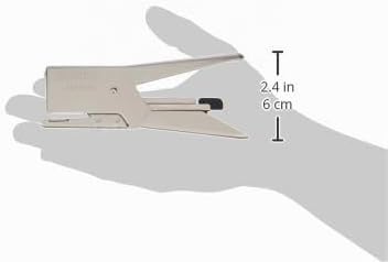 Leitz Juwel 2000 Heftzange, Für 12 Blatt, Ergonomisches Design aus Metall, Hinterlademechanik, Für J