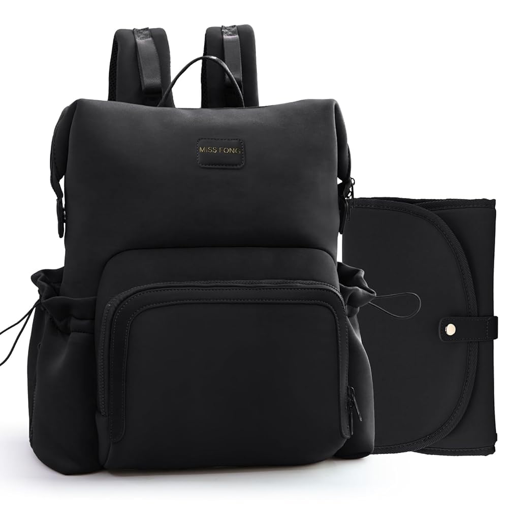 MISS FONG Baby Wickelrucksack Wickeltasche, Wickelrucksack Gross Rucksack Babytaschen Wickeltasche O