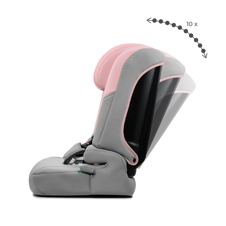 Kinderkraft I-COMFY, Autositz, Für Kinder, Reguliert (76-150cm), Verstellbare Rückenlehne, 5-Punkt-S