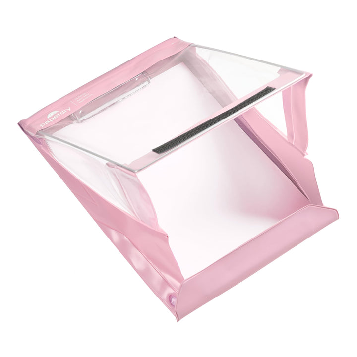 Rosa Wasserfestes Klemmbrett A4 Hochformat, hochwertiges PVC, 18 Monate Garantie, Klemmbrett mit Dec