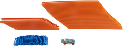 Hot Wheels Bahn Track Builder, Verbindungsstücke (12m) für Autorennbahnen der Hot Wheels Autos, inkl