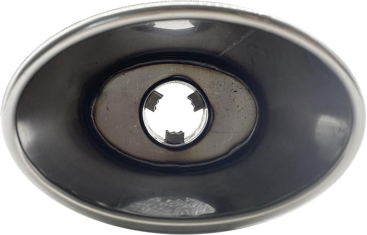 Simoni Racing TRX/33 Exhaust Tip Oval, Inox