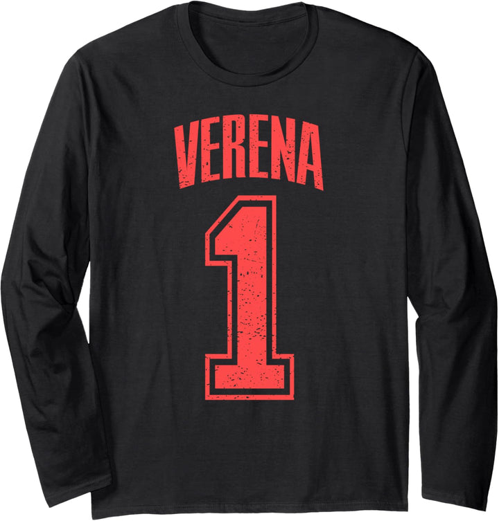 Verena Supporter Number 1 Grösster Fan Langarmshirt
