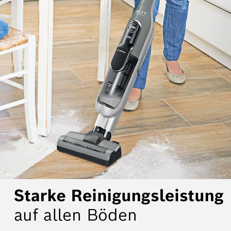 Bosch Akku-Staubsauger Athlet Ultimate ProSilence BBH7SIL, kabelloser Handstaubsauger, beutellos, ho