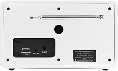 Imperial DABMAN 100 DAB+ und UKW Radio, Farbe:schwarz schwarz Single, schwarz Single