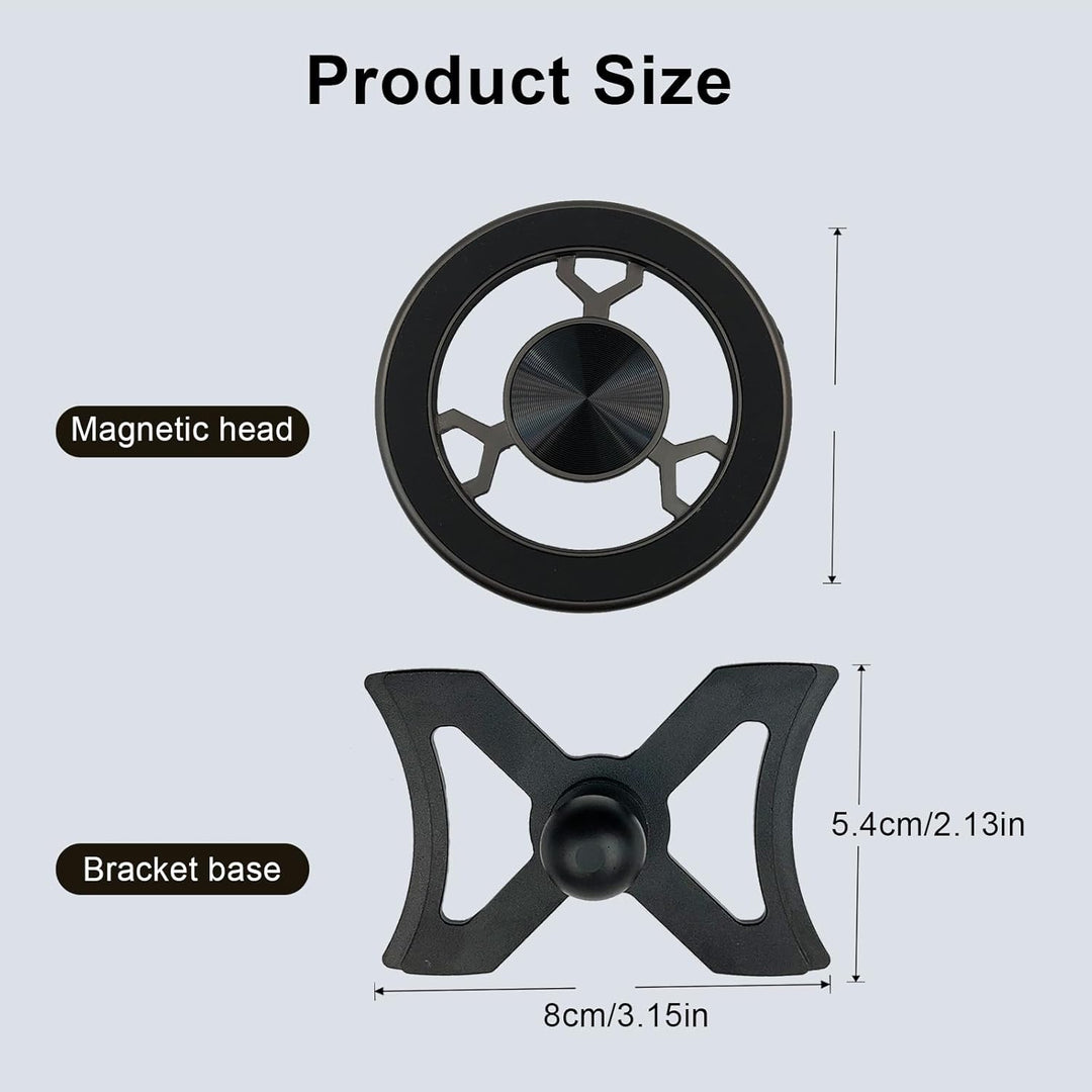 Magnetisch Kfz Handyhalterung Kompatibel mit Audi A3 8V 2014–2019 Universelle Halterung 360 Grad Dre