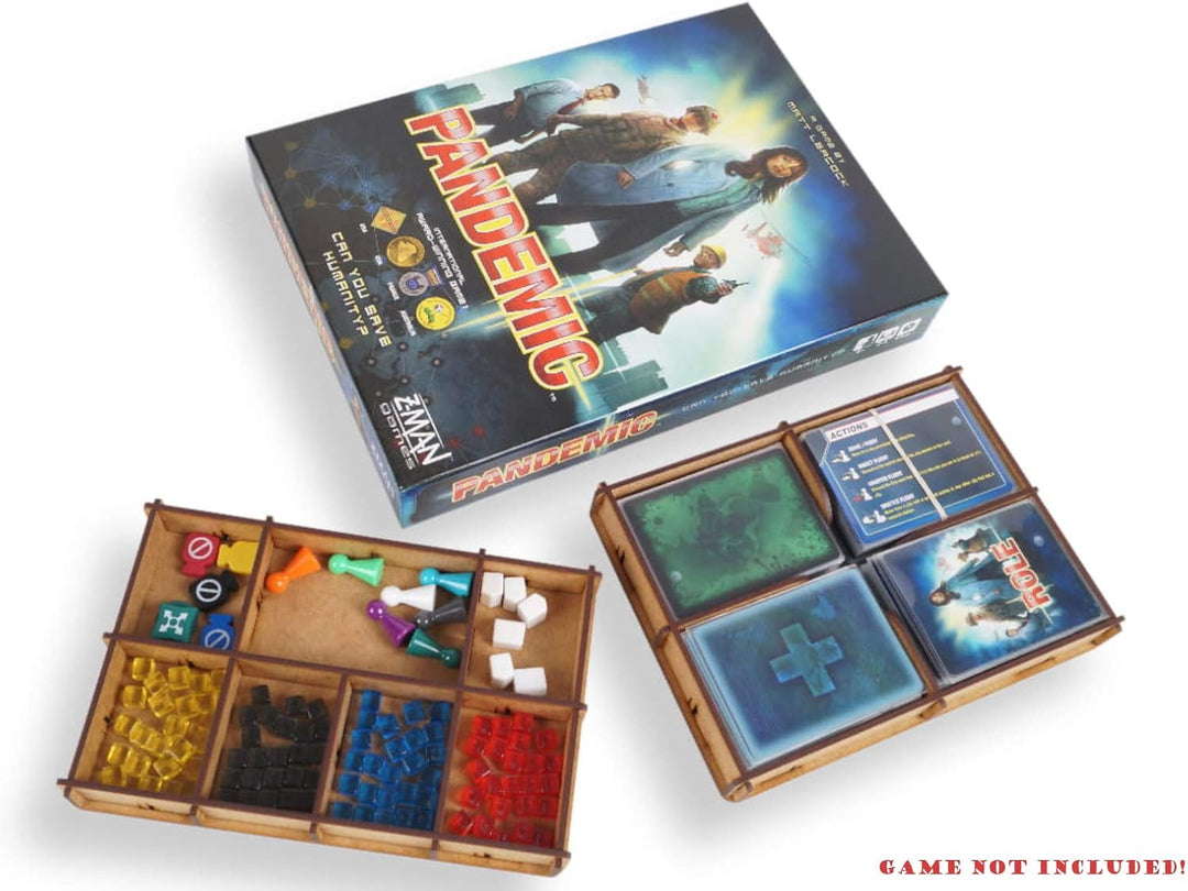 docsmagic.de Organizer Insert for Pandemic Box - Einsatz, Pandemic