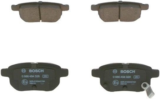 Bosch BP1218 Bremsbeläge - Hinterachse - ECE-R90 Zertifizierung - vier Bremsbeläge pro Set