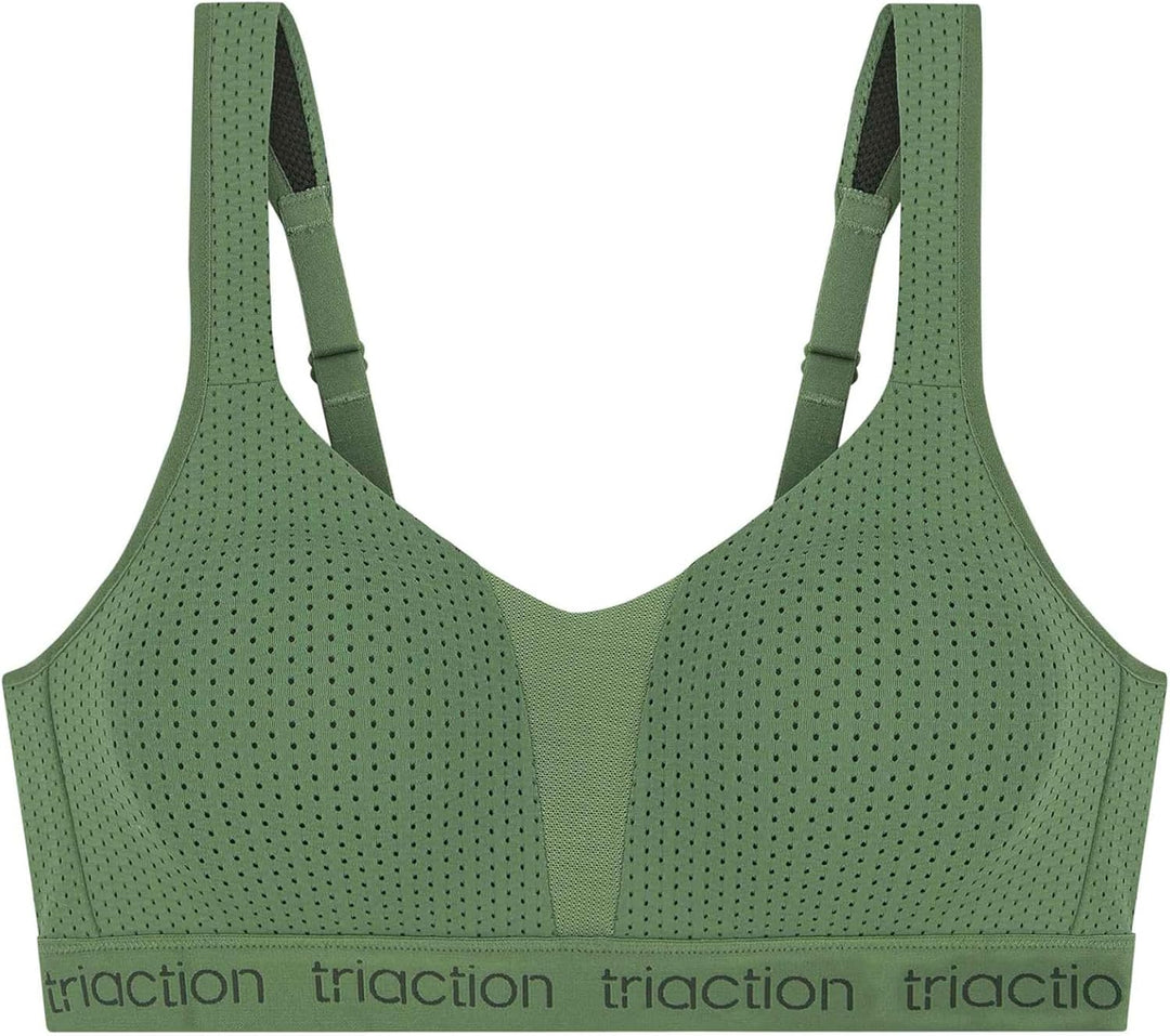 Triumph Damen Triaction Energy Lite N EX Sport BH ohne Bügel Dill 95D, Sport BH ohne Bügel Dill 95D