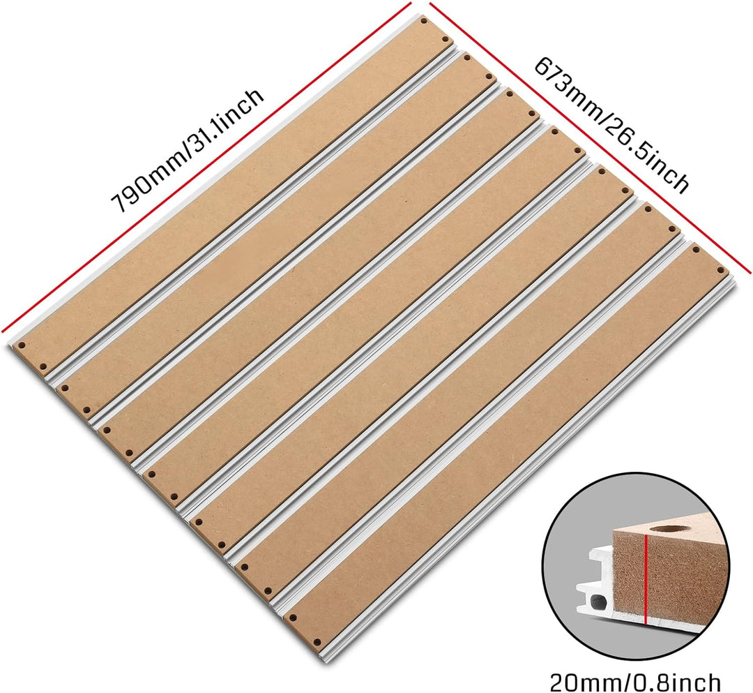 Genmitsu Extension Hybrid Spoilboard for PROVerXL4030V2, 600 * 600mm 600 * 600mm für PROVerXL4030V2,