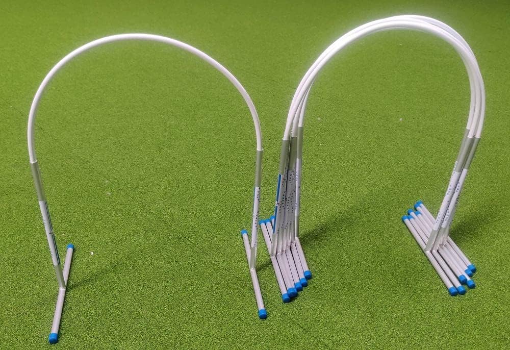 Hoopers Agility Hoops - NADAC Hoopers Agility Hoops ohne Mittelstrebe (Grosspackung) Weiss, Weiss