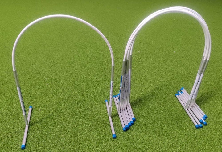 Hoopers Agility Hoops - NADAC Hoopers Agility Hoops ohne Mittelstrebe (Grosspackung) Weiss, Weiss