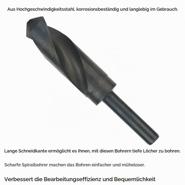 Hochgeschwindigkeitsstahl-Fräser 24,5 mm / 26 mm / 27 mm / 28 mm, 1/2 Spiralbohrer mit geradem Schaf