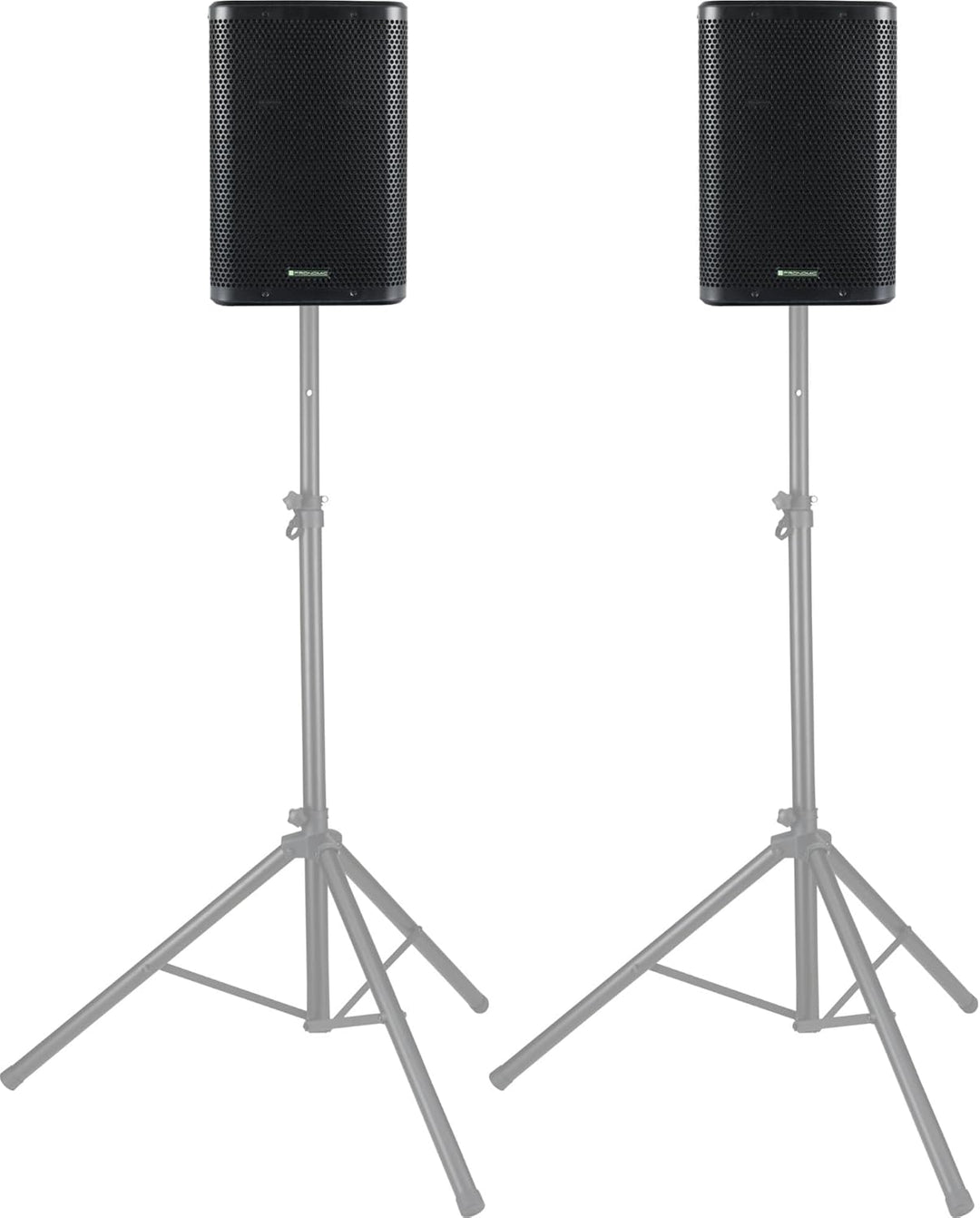 Pronomic C-210 MA Stereo Set - Aktive 2-Wege Box mit 2 Kanälen - Leistung: 800 Watt - 10" Woofer + 1