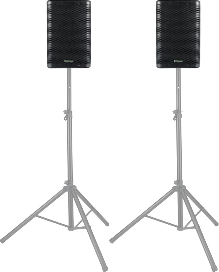 Pronomic C-210 MA Stereo Set - Aktive 2-Wege Box mit 2 Kanälen - Leistung: 800 Watt - 10" Woofer + 1