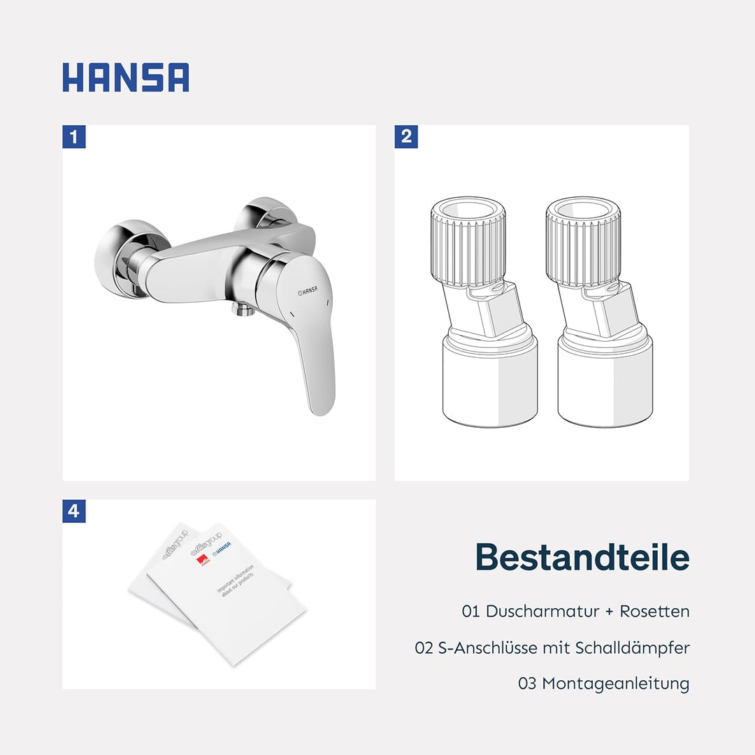 Hansa 1670183 Hansamix Brause Armatur