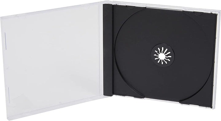 25 CD Jewel Case (montiert) STANDARD Schwarz