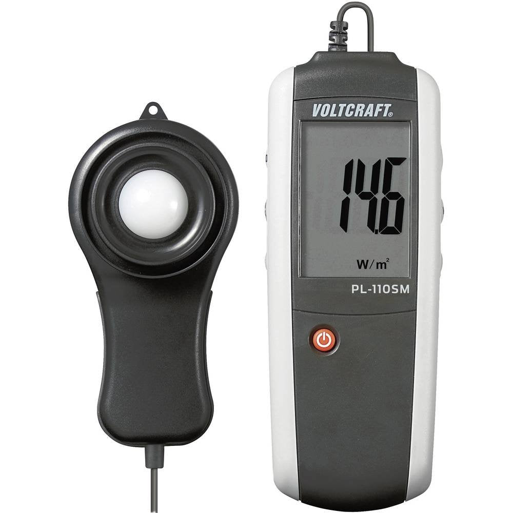 VOLTCRAFT PL-110SM PL-110SM Luxmeter 0-1999 W/m²