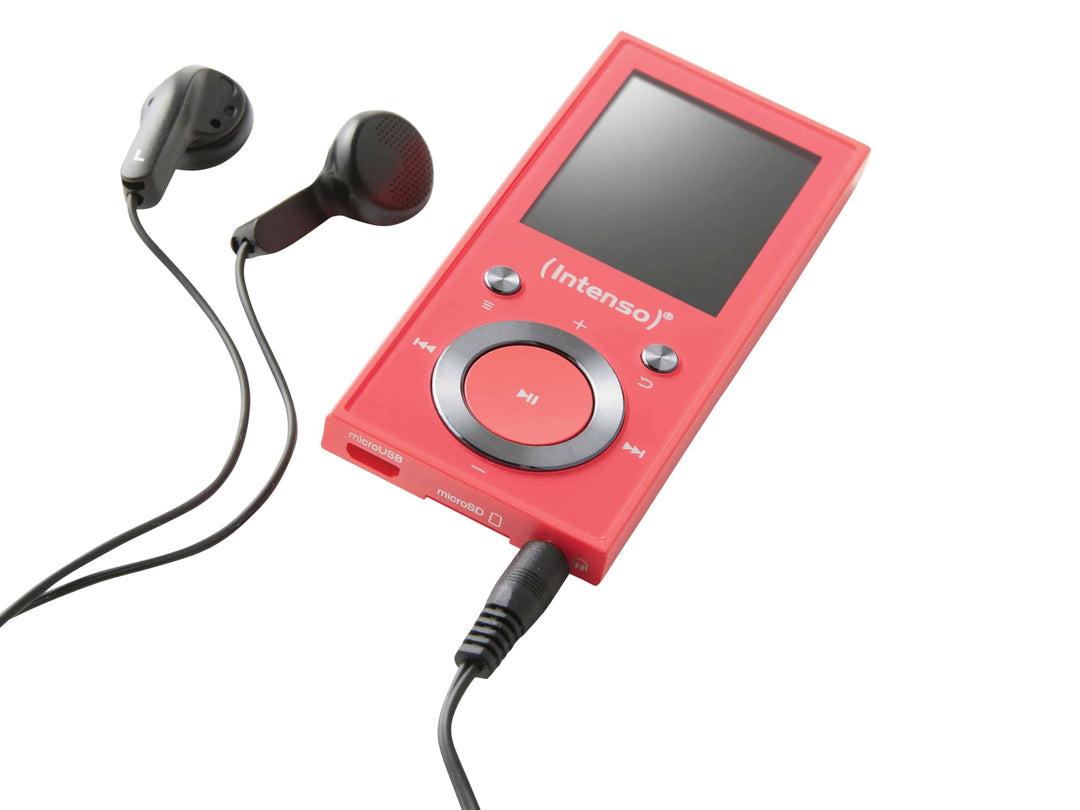 Intenso MP3 Player Video Scooter 1,8 Zoll Bluetooth pink pink 16GB Single, pink 16GB Single